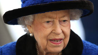 The Queen has returned to Sandringham