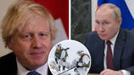 Boris Johnson has warned Russia of the consequences of war