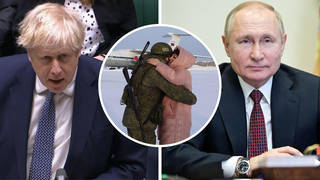 Boris Johnson has warned President Putin Russia's sons won't come back if they invade Ukraine.