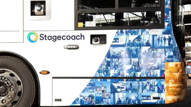 A Stagecoach vehicle