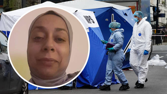 The victim of Monday's stabbing in Maida Vale feared her ex-husband