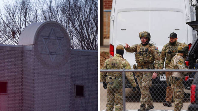The hostage situation took place at a Texas synagogue