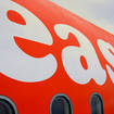 An easyJet plane at Gatwick Airport in West Sussex