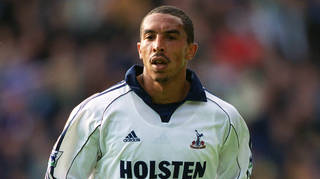Chris Armstrong playing for Spurs