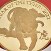 The Year of the Tiger gold coin