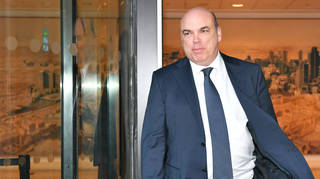 Mike Lynch leaves the Rolls Building in London following the civil case over the sale of his software firm Autonomy to Hewlett-Packard in 2011