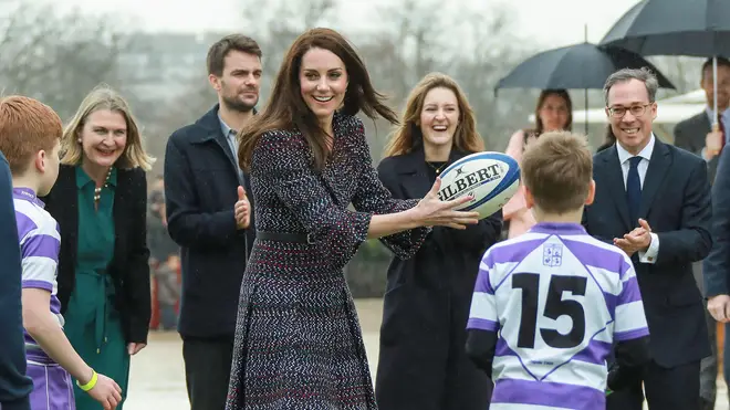The Duchess had long been rumoured to be taking over Harry's rugby patronages