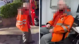 Video of postmen after they ate 'hash brownies' emerged on social media