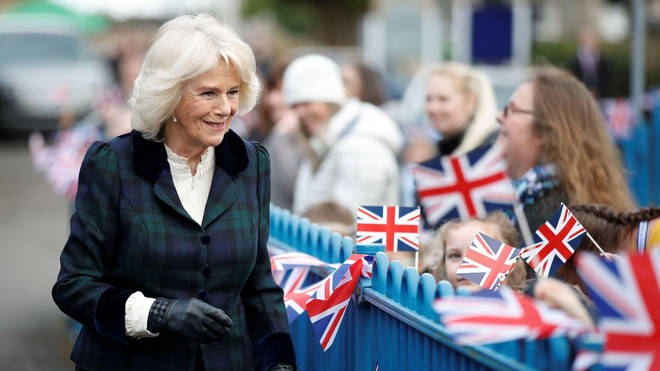 Camilla embarked on her first royal duty since the Queen said she wanted her to become Queen Consort