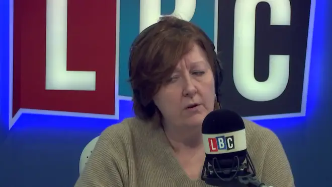 Shelagh had strong words for caller Maria