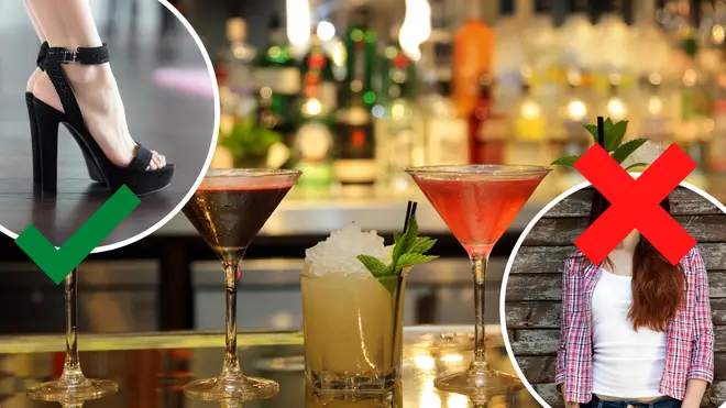 Beluga Bar has been slammed for their 'sexist' dress code
