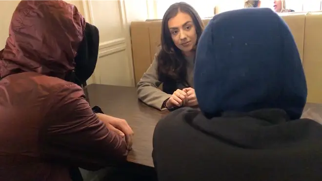 Charlotte talks to two ex-prisoners