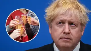 Boris Johnson is being quizzed by police over the partygate scandal.