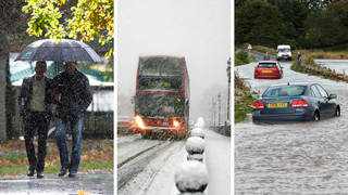 The UK is braced for freezing temperatures, snow and heavy rain