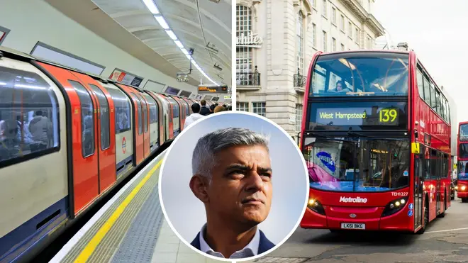 Sadiq Khan has announced the biggest increase in London Tube and bus fare prices in a decade.