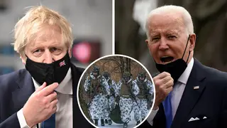 Boris Johnson has agreed with US President Joe Biden that there is still a "crucial window for diplomacy"
