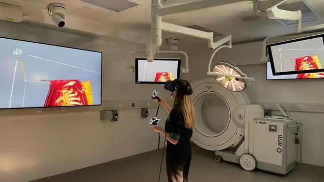 VR tech in action