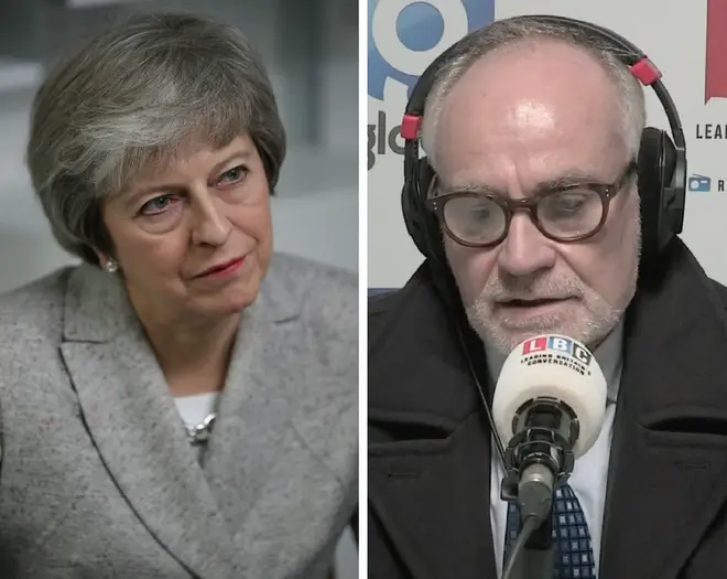 Crispin Blunt told LBC some Tory MPs feared Theresa May would find out if they submitted a letter