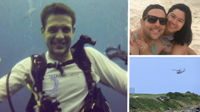 Simon Nellist, a British expat living in Australia with his fiancé, was killed by a shark on Wednesday
