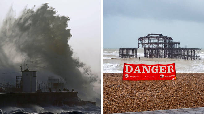 The UK has been battered by Storm Eunice