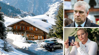 Andrew has cleared the way to sell his chalet, pictured