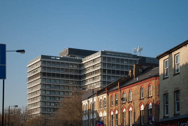 The former civil servant was found on the roof of the west London hospital
