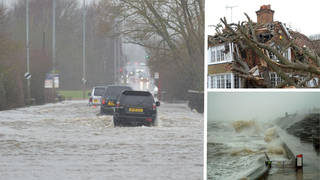 Flooding has hit parts of the UK as another storm arrives