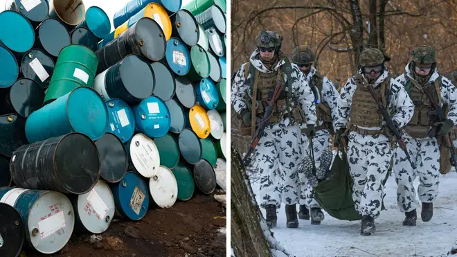 Oil prices have shot up in response to Russia's invasion into Ukraine.