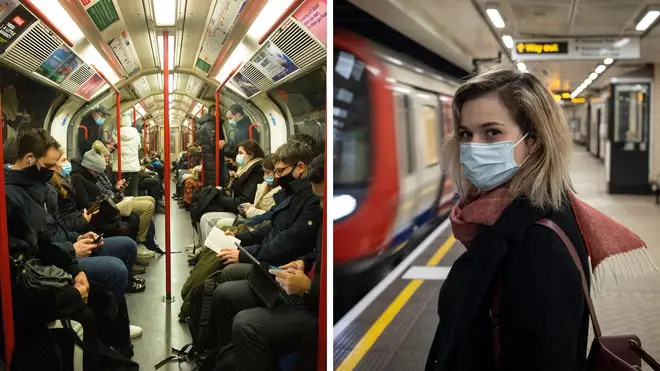 Face masks will not be needed on the Tube from Thursday.