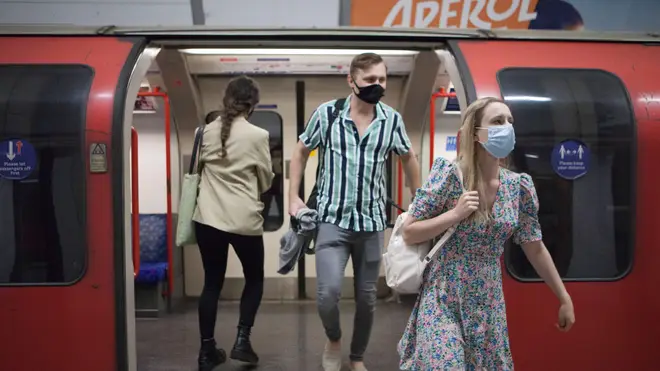 Face masks have been compulsory on the Tube for the majority of the pandemic.