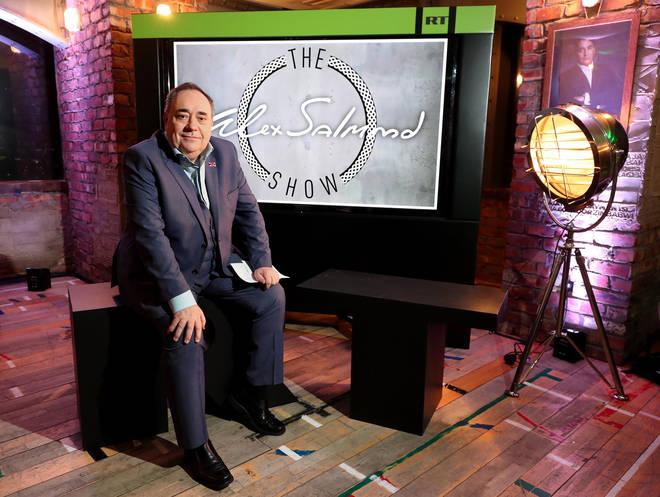 Alex Salmond has come under fire for hosting a show on RT