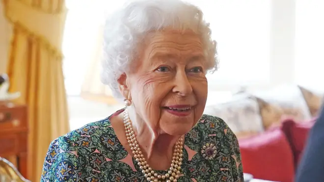The Queen has held her weekly telephone audience with the Prime Minister