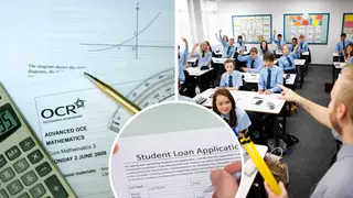 The Government is considering banning access to student loans for pupils who don't meet required GCSE grades