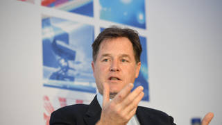 Nick Clegg addresses The Times CEO Summit