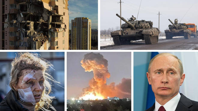 President Putin has sent troops to invade Kyiv, the capital of Ukraine.