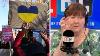 UK must have 'open door' asylum policy for Ukrainians, Shelagh Fogarty declares