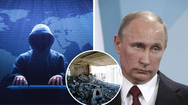 Russian media sites appeared to have been hacked in a cyber attack by Anonymous.
