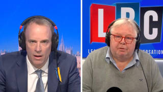 Nick Ferrari and Dominic Raab clashed over smart prisons