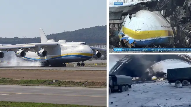 The world's biggest plane, a symbol of national pride for Ukrainians, was destroyed in the fighting