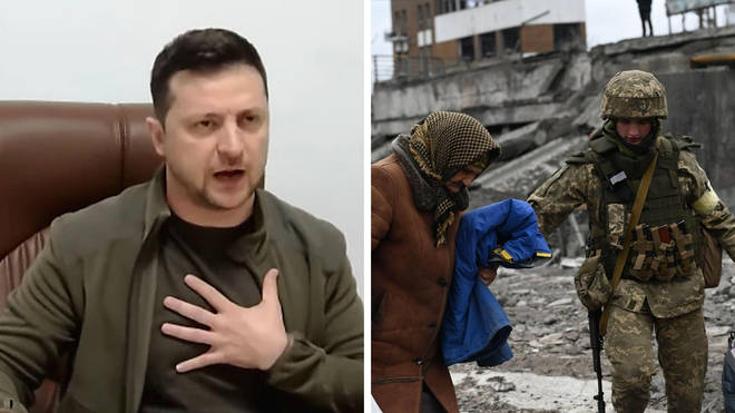 Volodymyr Zelensky will speak to MPs today - a Russians continue to target civilians