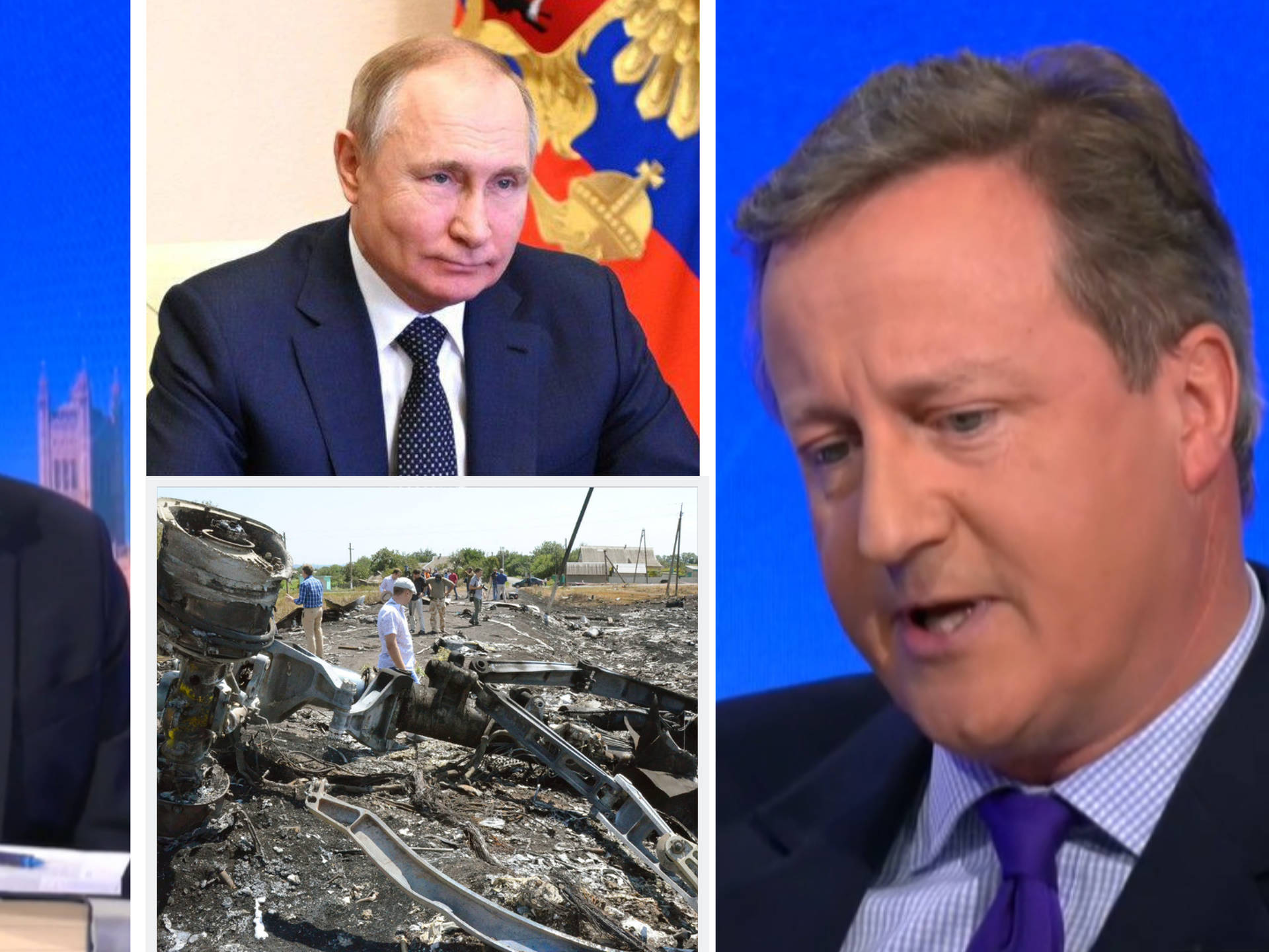 David Cameron brands Putin a 'phenomenal liar' who lied over shooting down MH17 - LBC