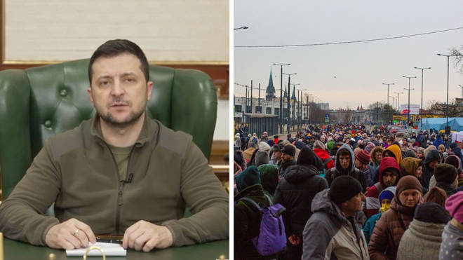 Zelenskyy reiterated calls for a no-fly zone