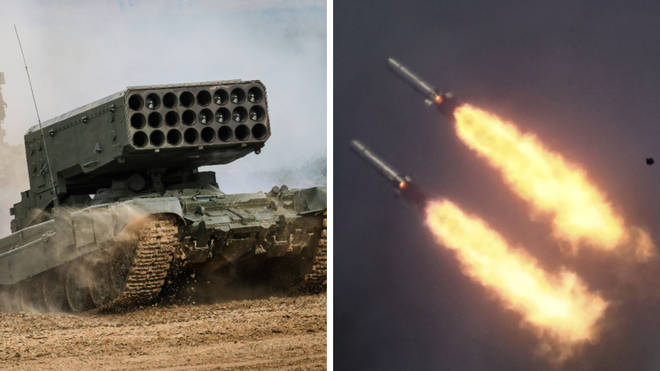 The fearsome TOS-1A weapon system has been used in Ukraine