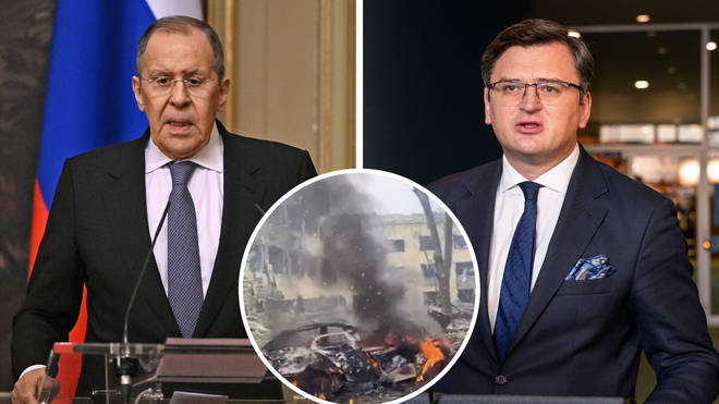 Lavrov says outcry over maternity hospital bombing is 'pathetic'