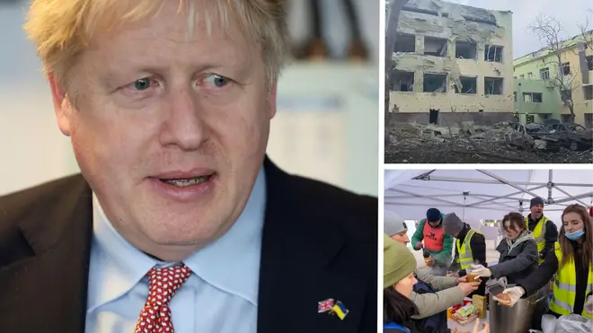 Boris Johnson has warned Russia could use chemical weapons
