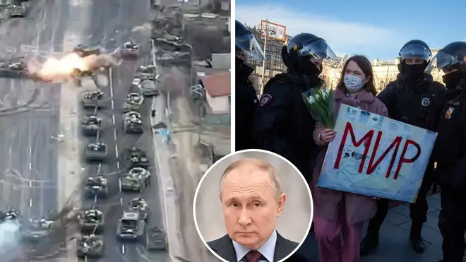 Russian TV broadcast criticism of the war despite the Kremlin's bid to clampdown on dissent