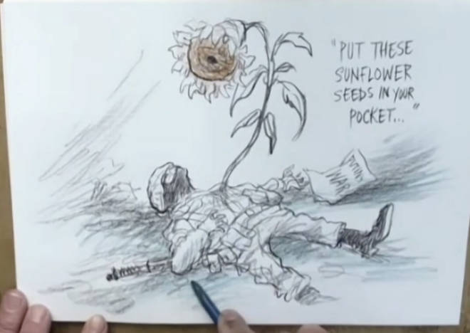Watch in full: James O'Brien's show live-sketched by political cartoonist Chris Riddell
