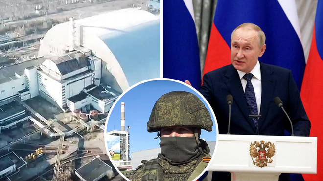 Russia's Vladimir Putin is planning to launch Chernobyl 'terror attack'