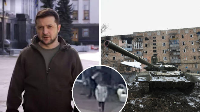 President Zelenskyy attacked Russia over the alleged kidnapping