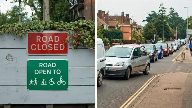 Low traffic neighbourhoods are designed to make towns more pedestrian and cyclist-friendly - but some say they cause an increase in congestion and a worsening in air quality
